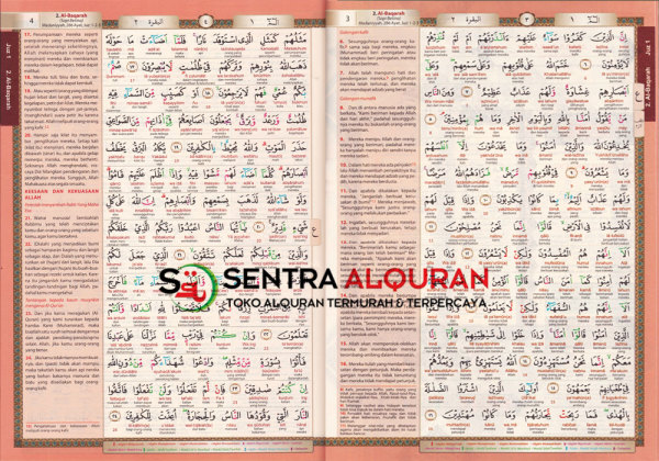 Al Quran Perkata Tajwid Latin Asy-Syifa A4